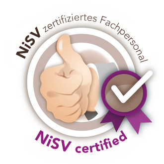 Siegel NiSV zertifiziertes Institut für dauerhafte Haarentfernung Neustadt