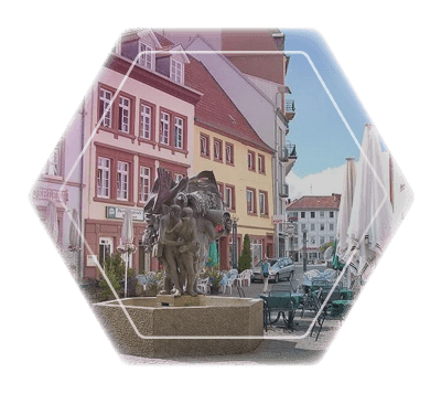 Stadtbild Standort Impression Landau