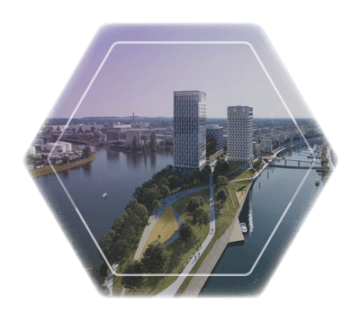 Stadtbild Standort Impression Offenbach