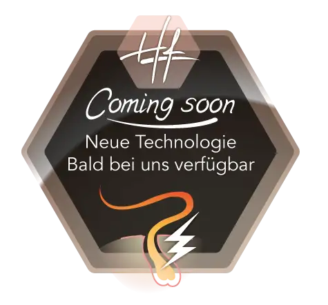 Neue Technologie bald verfügbar Nadelepilation Wabengrafik